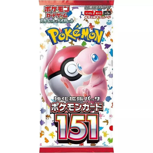 Japanese 151 Booster Pack. Pokémon Scarlet And Violet. Sealed